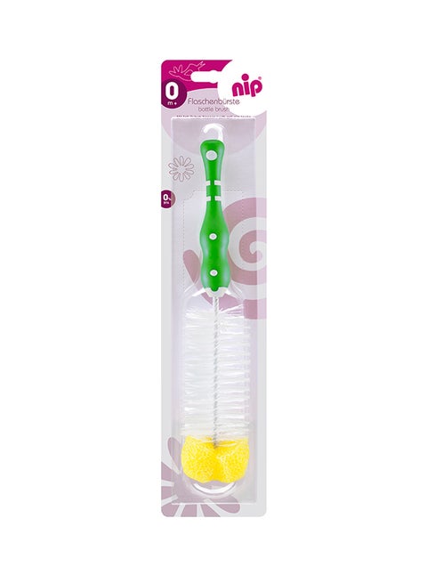 Bottle Brush, Feeding Bottle Cleaner, Rust Free Wire, With Soft Sponge