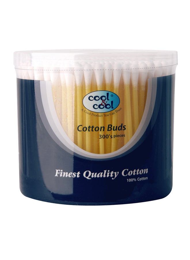 Cool & Cool Ear Buds - 300 Sheets Multi Colour One Size  - Image 1
