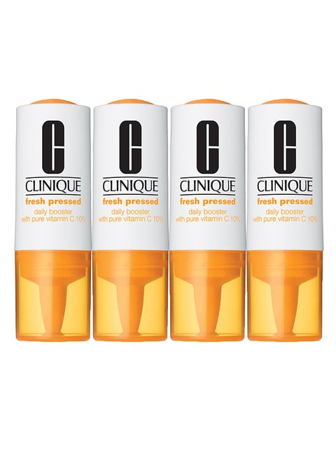 Pack of 4 Fresh Pressed Booster with 10% Pure Vitamin C