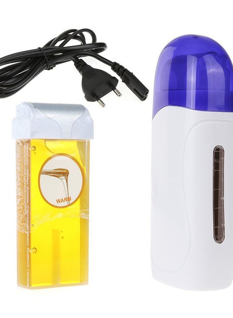 Roll On Depilatory Wax Heater Kit White