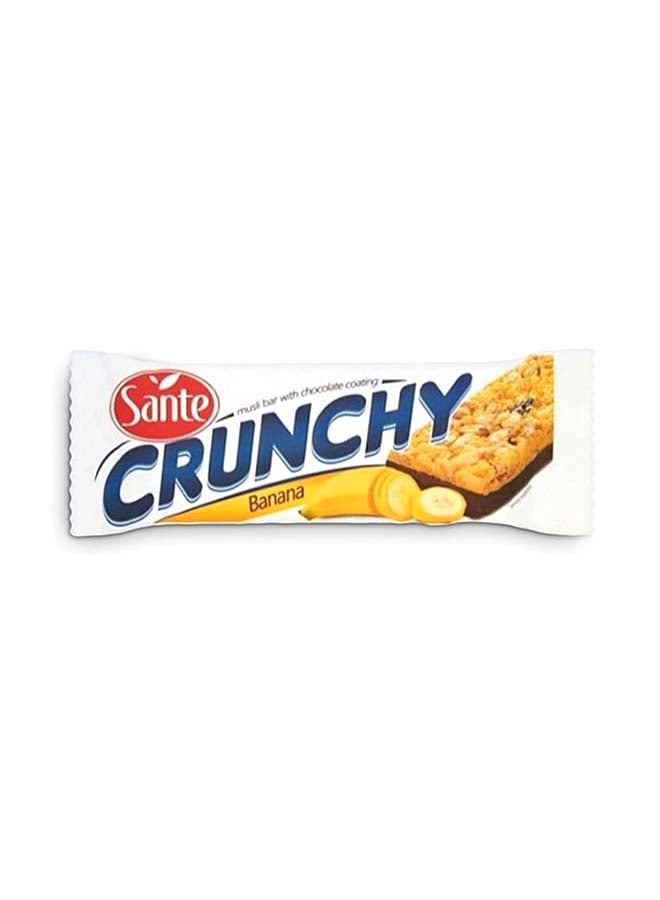 Sante Crunchy Banana Chocolate Bar 40grams 
