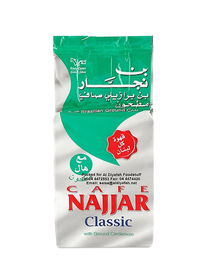 Najjar Cafe Classic Ground Coffee With Cardamom 200grams