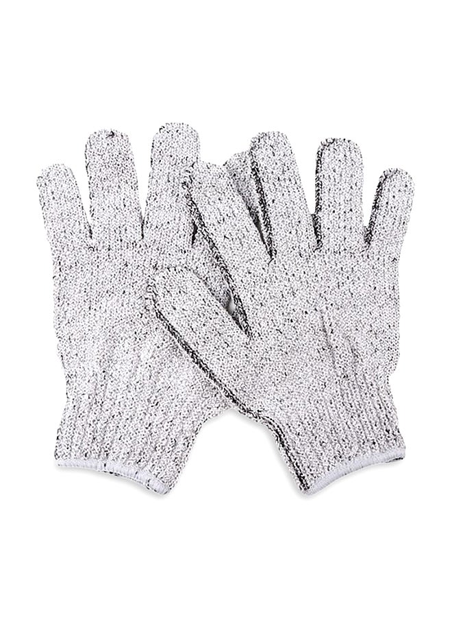 Manicare Pair Of Charcoal Exfoliating Gloves 25508 38cm - Image 1