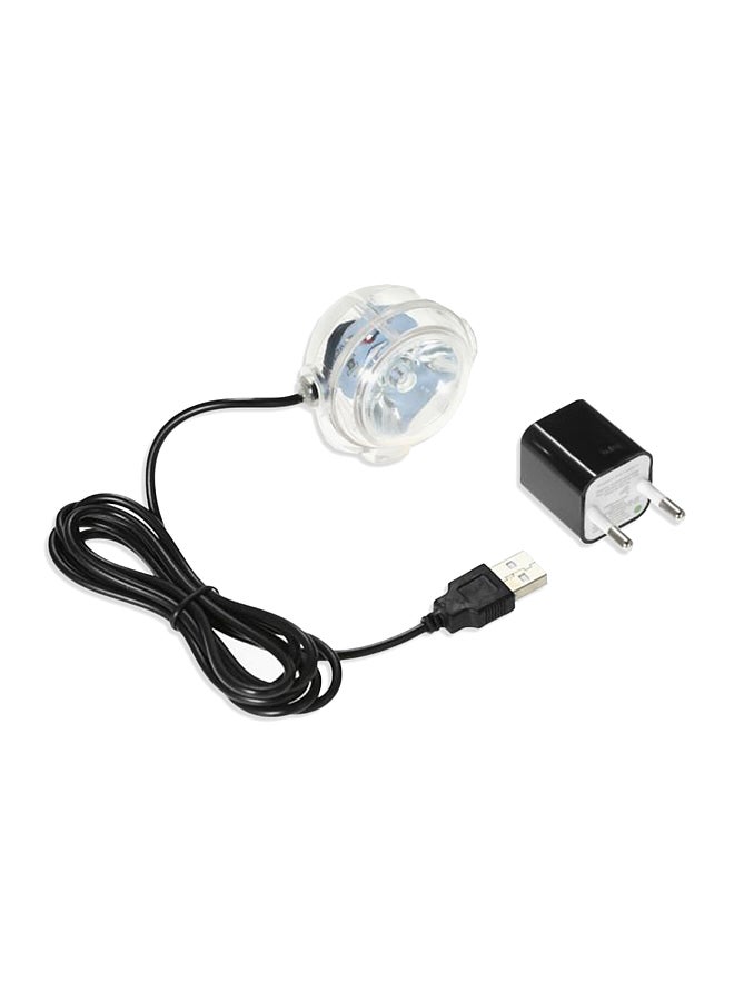 مصباح كشاف LED مضاد للماء لحوض الأسماك أصفر