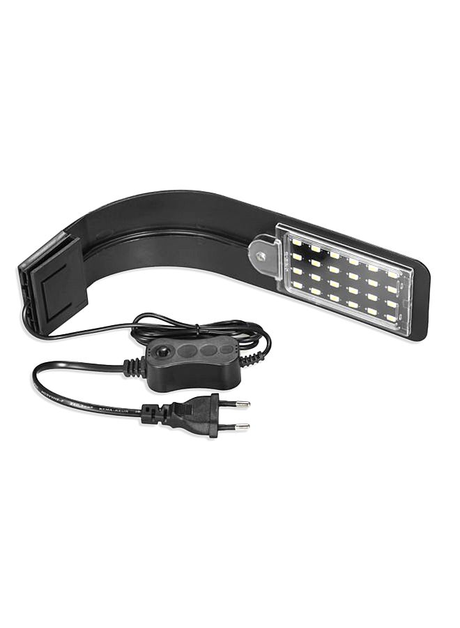 مصباح LED مزود بمشبك لإضاءة حوض الأسماك أسود - Image 1