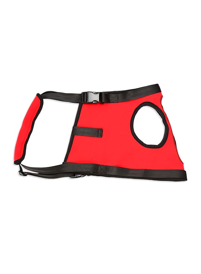 Generic Recovery Training Hind Leg Lifting Harness Red/Black 180grams - Image 1