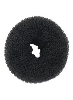 Donut Shape Sponge Hair Bun Maker Black