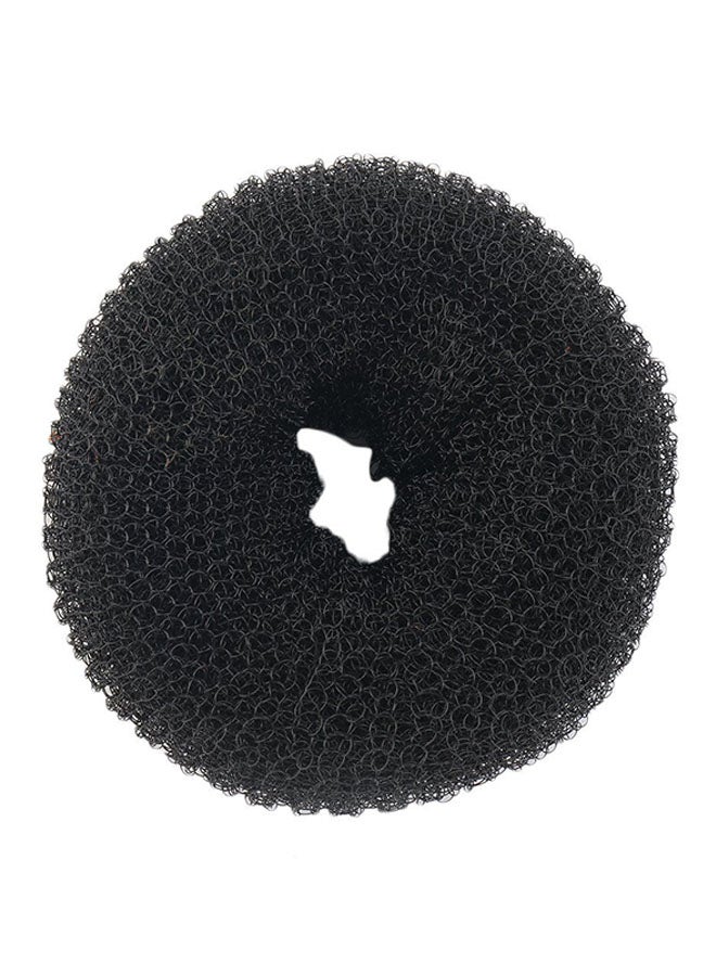 Generic - Donut Shape Sponge Hair Bun Maker Black - Image 1