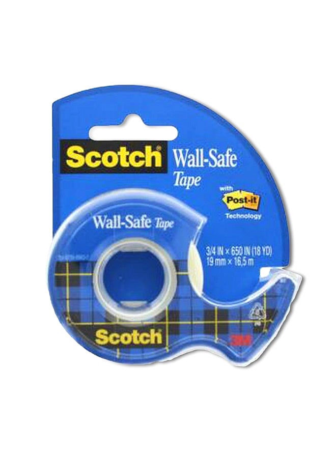 Scotch  Scotch Wall Safe Tape Clear 