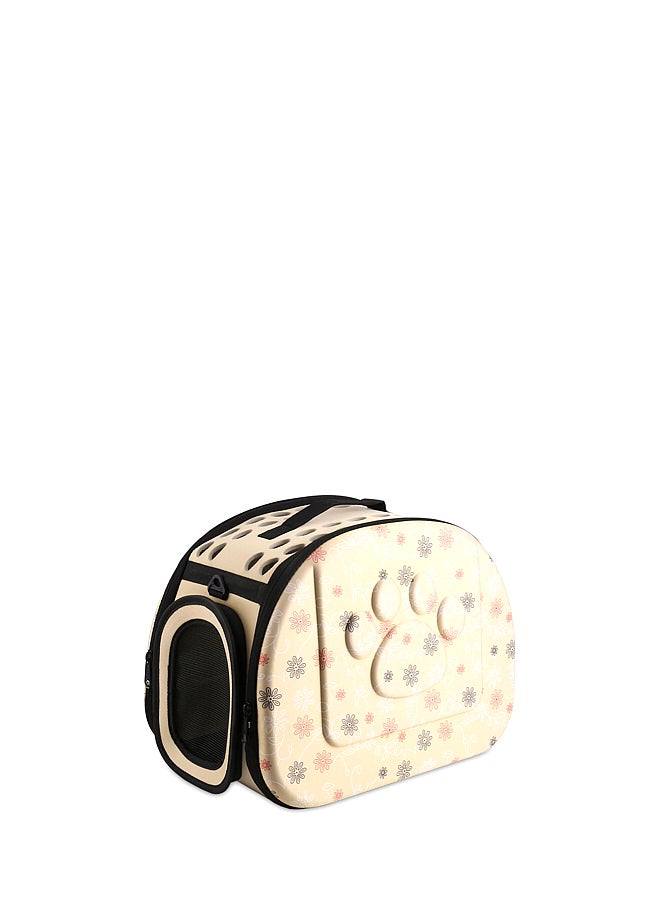 OUTAD Breathable Outdoor Pet Carrier Beg Beige/Black Myard  - Image 1
