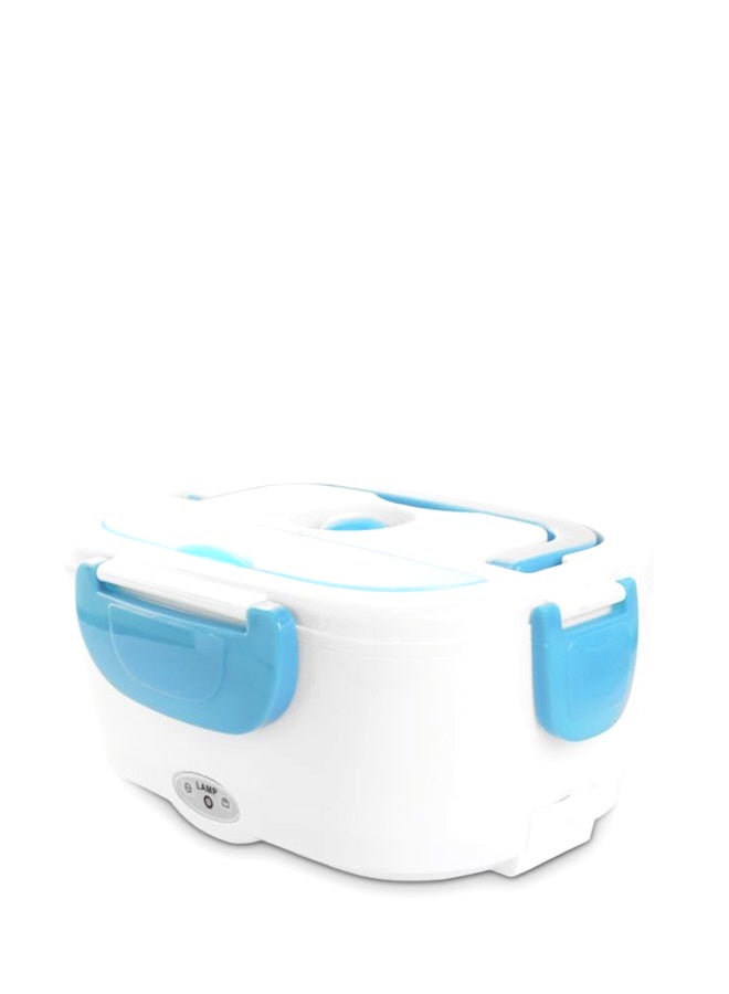 Portable Electric Heating Lunch Box Blue/White 0.6Liters - Image 1