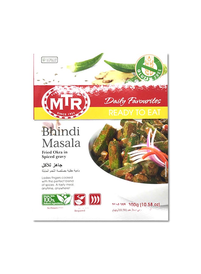 MTR Ready To Eat Bhindi Masala 300grams  - Image 1