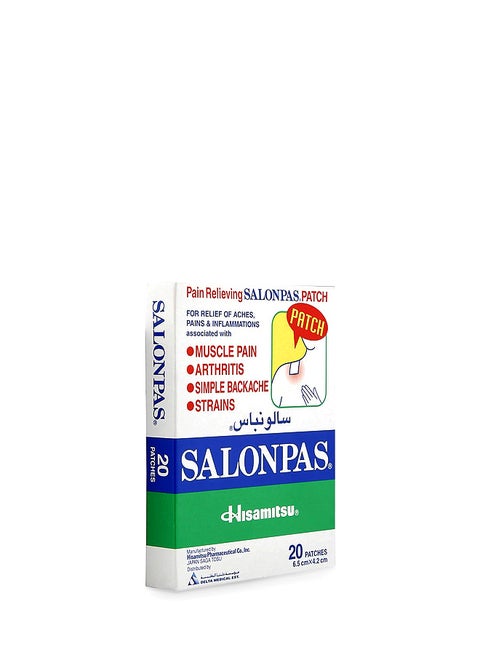 20-Piece Pain Relieving Patch Set