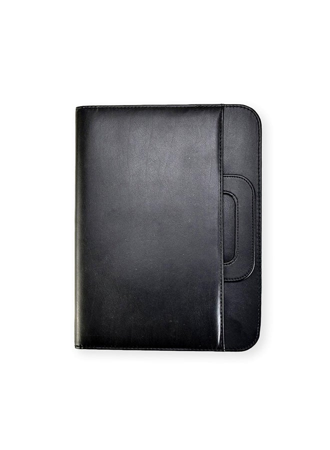 A4 Size Folder With Calculator And Handle Black - Image 1