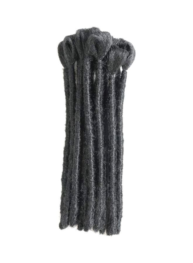 Dansama Handmade Synthetic Dreadlocks Hair Extensions Black 15cm  - Image 1
