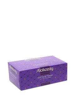 Alokozay 200-Piece Soft Facial Tissues White 