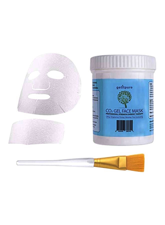 Getitpure Pack Of 20 Co2 Gel Face Mask 25ml - Image 1