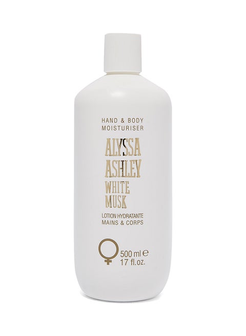 White Musk Hand And Body Moisturiser 500ml