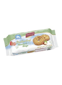 Zucker Frei Haselnuss Ringe Cookies 200grams