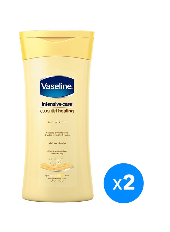 Vaseline Essential Healing Body Lotion Set 400 ml, Pack Of 2 - Image 1