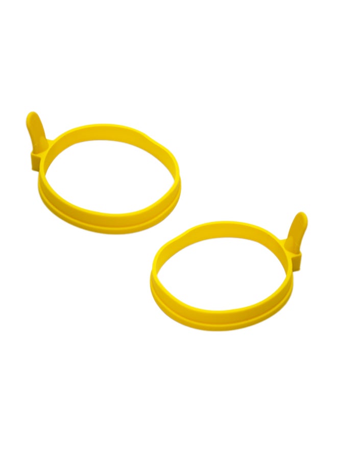 Amal 1 Piece Silicone Egg Rings Yellow - Image 4