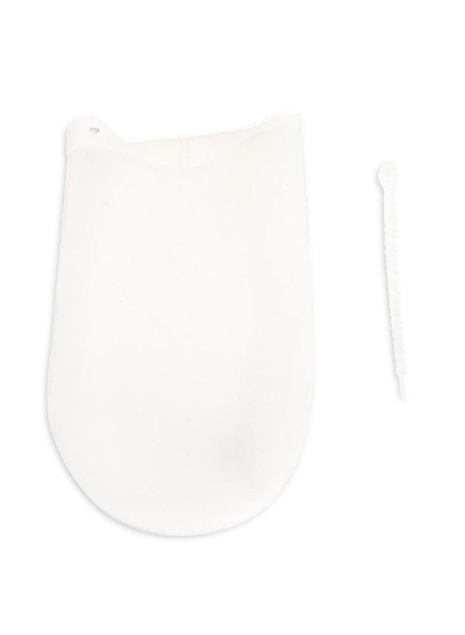 Silicone Non-Stick Dough Bag White 30x20cm - Image 1