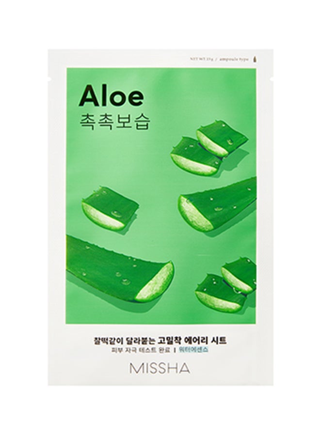 Missha Airy Fit Sheet Mask -Aloe 19grams 