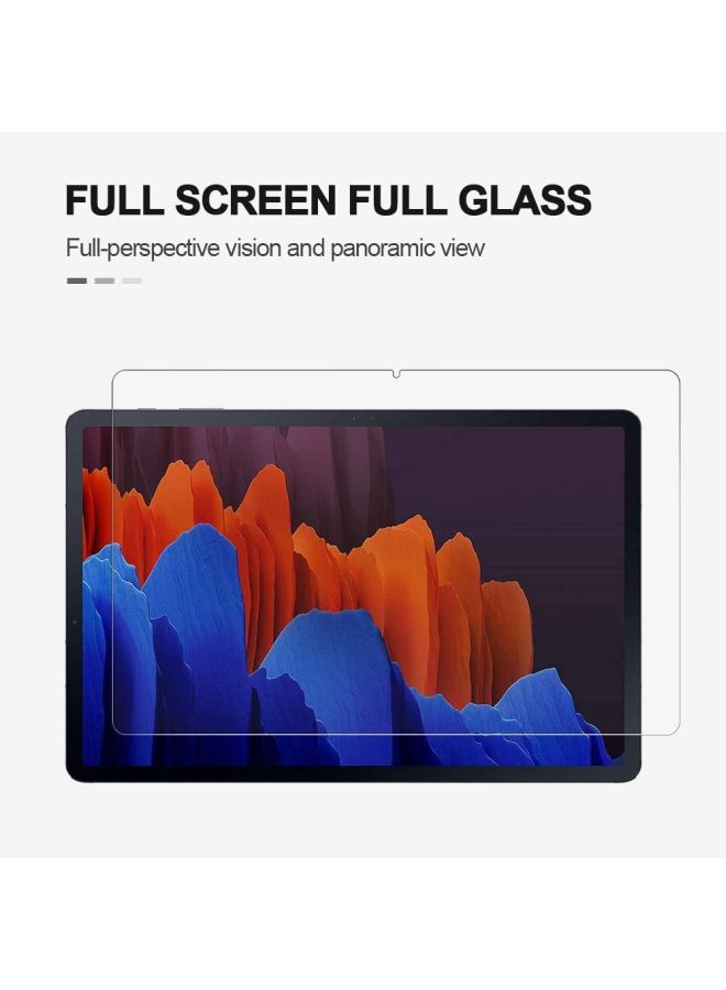Wtech 2-Piece Tempered Glass Screen Protector For Samsung Galaxy Tab S7 Clear - Image 2