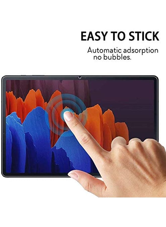 Wtech 2-Piece Tempered Glass Screen Protector For Samsung Galaxy Tab S7 Clear - Image 3