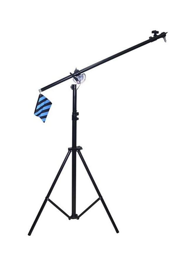 كوبيك حامل ثلاثي القوائم من الألومنيوم قابل للتعديل ثنائي الاتجاه مع كيس رمل الأسود / الأزرق - Image 1