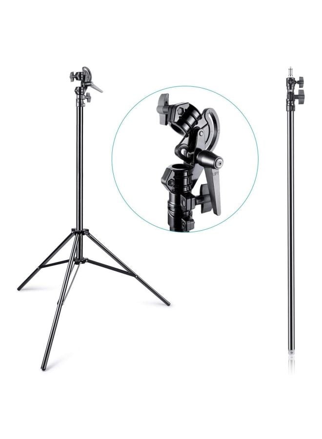 كوبيك حامل ثلاثي القوائم من الألومنيوم قابل للتعديل ثنائي الاتجاه مع كيس رمل الأسود / الأزرق - Image 3