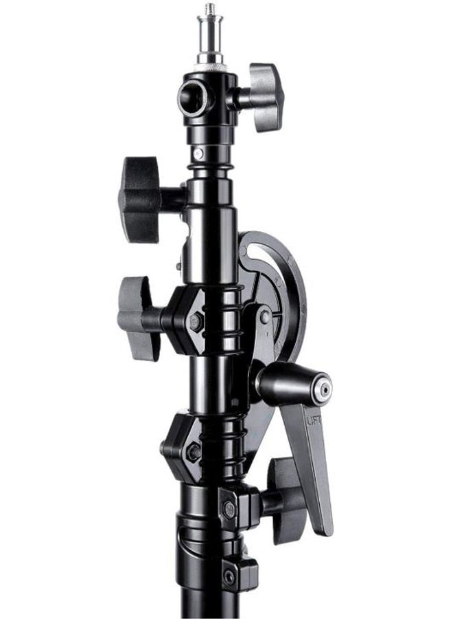 كوبيك حامل ثلاثي القوائم من الألومنيوم قابل للتعديل ثنائي الاتجاه مع كيس رمل الأسود / الأزرق - Image 4