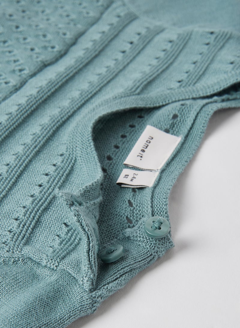 NAME IT Baby Larine Knit Dress Trellis - Image 3