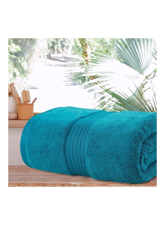 Bliss Casa - Bliss Casa 1-Piece Bath Sheet, 100% Combed Cotton 550 GSM Superior Quality Towels, Quick Dry Highly Absorbent, Thick, Soft and Hotel Bathroom Towels for Bath and Spa 90x180 cm Navy 80x190cm - Image 1