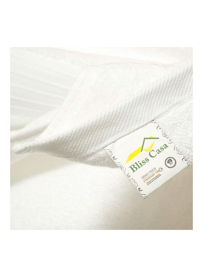 Bliss Casa - Bliss Casa 1-Piece Bath Sheet, 100% Combed Cotton 550 GSM Superior Quality Towels, Quick Dry Highly Absorbent, Thick, Soft and Hotel Bathroom Towels for Bath and Spa 90x180 cm White 80x190cm - Image 1
