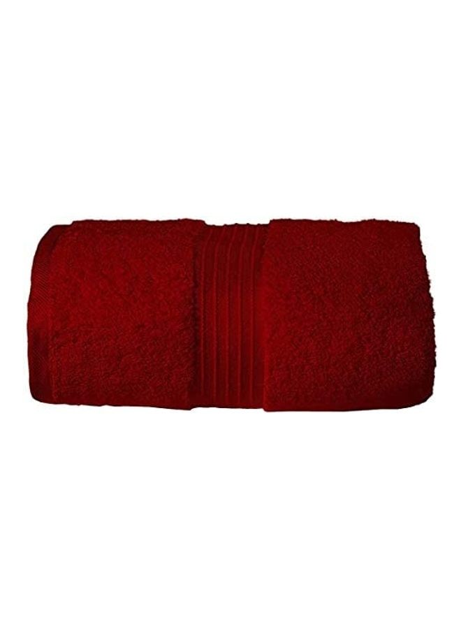 Bliss Casa Bliss Casa 1-Piece Bath Sheet, 100% Combed Cotton 550 GSM Superior Quality Towels, Quick Dry Highly Absorbent, Thick, Soft and Hotel Bathroom Towels for Bath and Spa 90x180 cm Burgundy 80x190cm  - Image 1