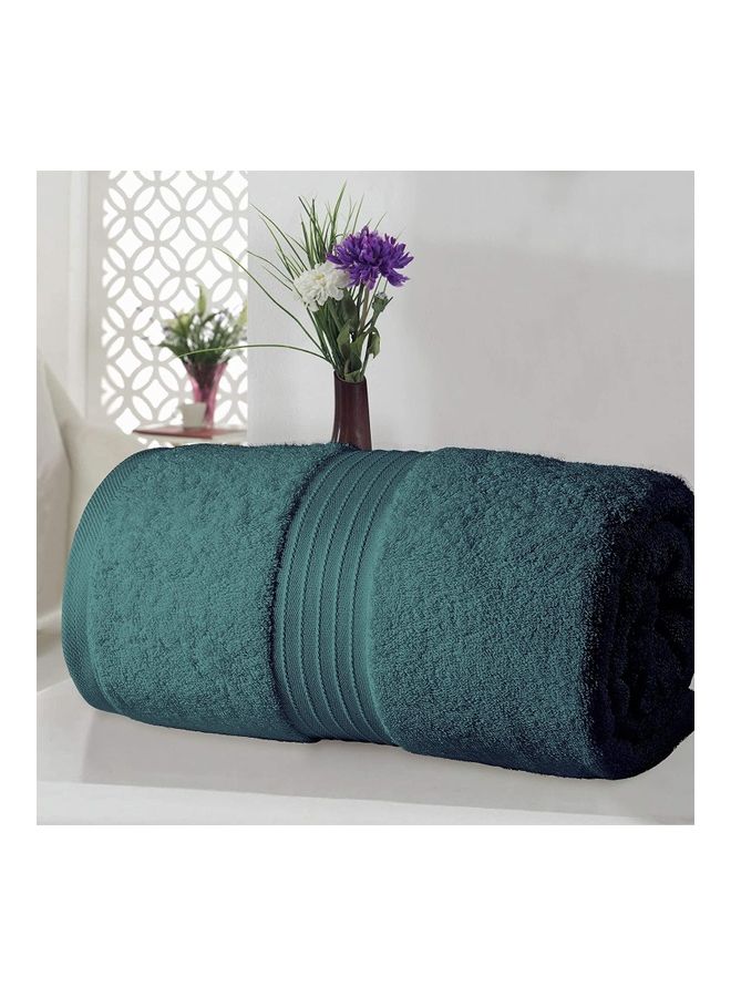 Bliss Casa - Bliss Casa 1-Piece Bath Sheet, 100% Combed Cotton 550 GSM Superior Quality Towels, Quick Dry Highly Absorbent, Thick, Soft and Hotel Bathroom Towels for Bath and Spa 90x180 cm Navy Blue 80x190cm - Image 1