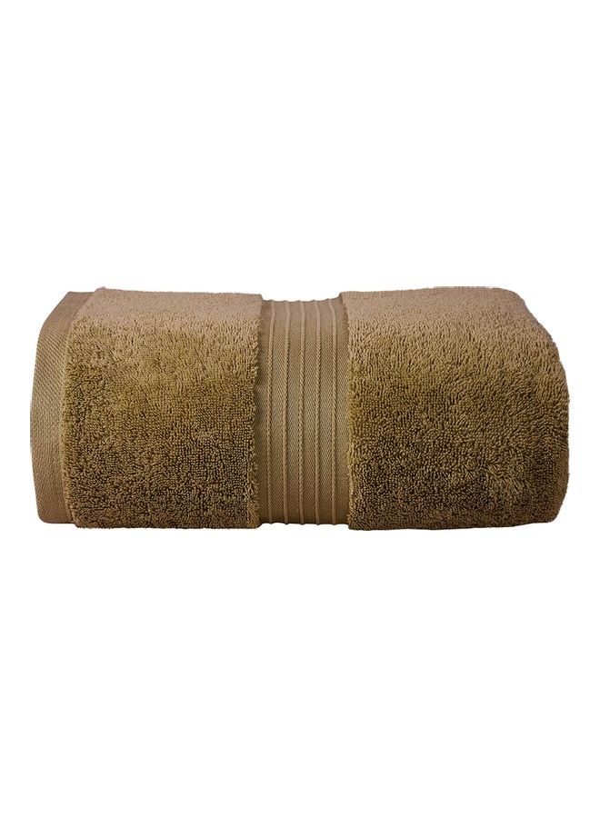 Bliss Casa Bliss Casa 1-Piece Bath Sheet, 100% Combed Cotton 550 GSM Superior Quality Towels, Quick Dry Highly Absorbent, Thick, Soft and Hotel Bathroom Towels for Bath and Spa 90x180 cm Beige 80x190cm  - Image 1