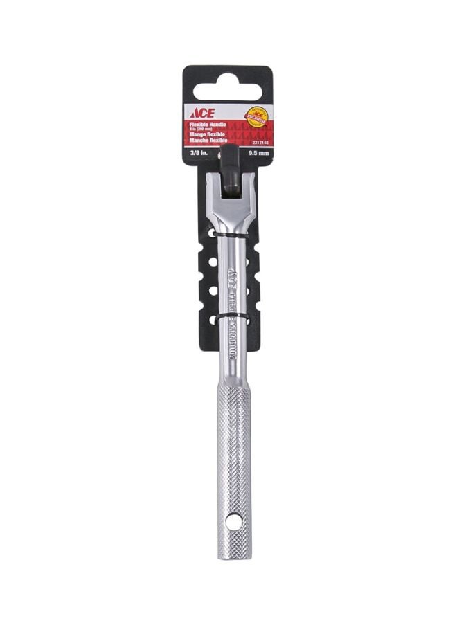 ACE Flexible Long Hinge Handle Drive Silver