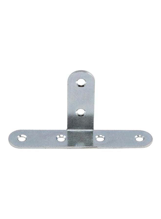 Hettich Connecting Angle T-Plate Silver 40x80mm 