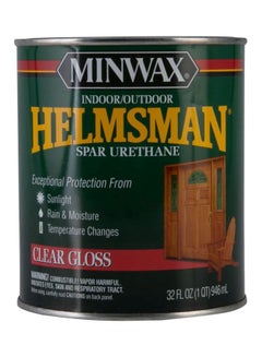 Minwax Helmsman Spar Urethane Wood Polish Clear Gloss 946ml 