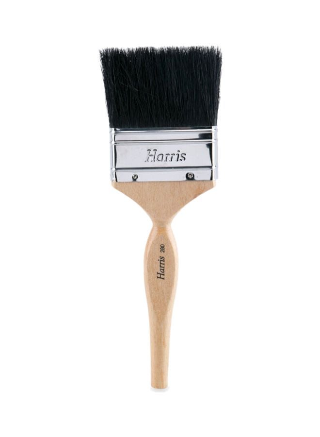 هاريس فرشاة بشعيرات بيج/ أسود/ فضي 7.6سم - Image 1