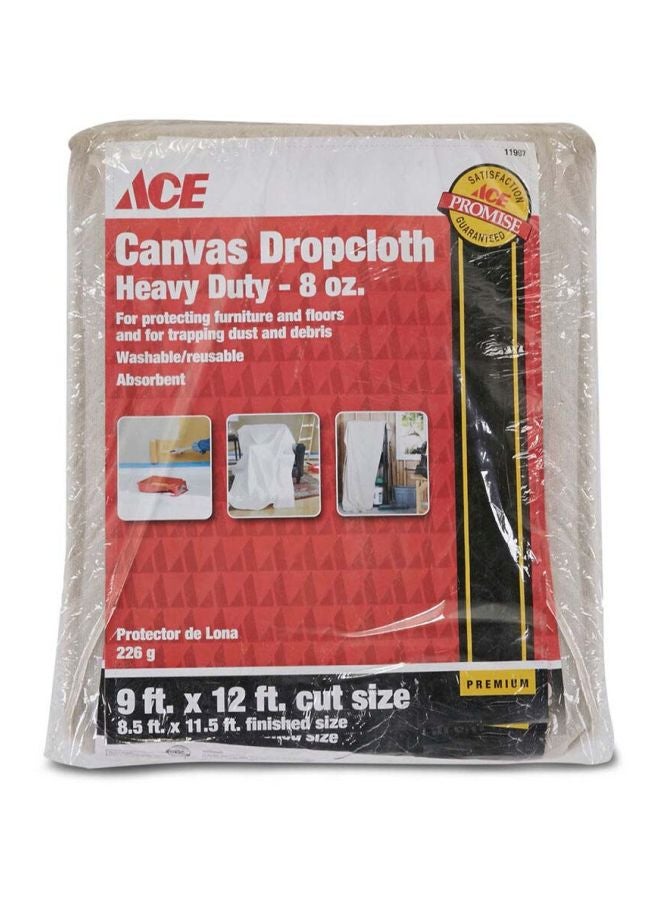 ACE Heavy Weight Drop Cloth Off White 2.74x3.66meter - Image 2