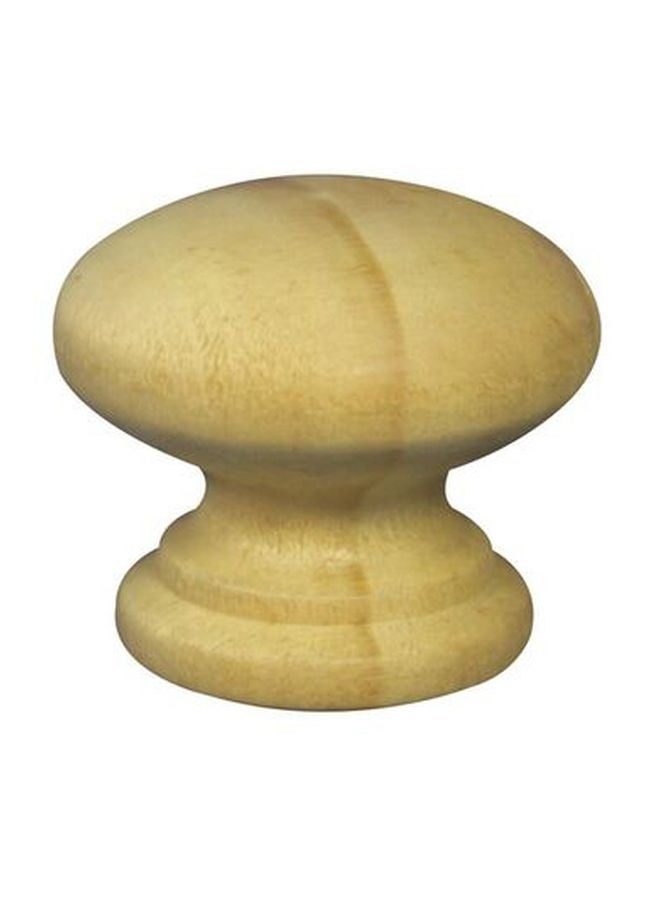 Hettich Lacquered Furniture Door Knob Beige  - Image 1