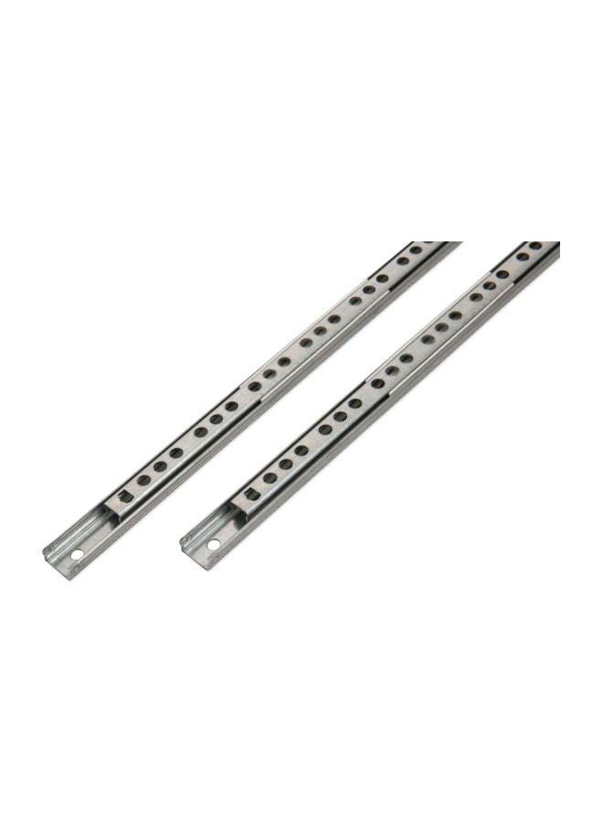 Hettich 2-Piece Replacement Ball Bearing Extension Set Silver  - Image 2