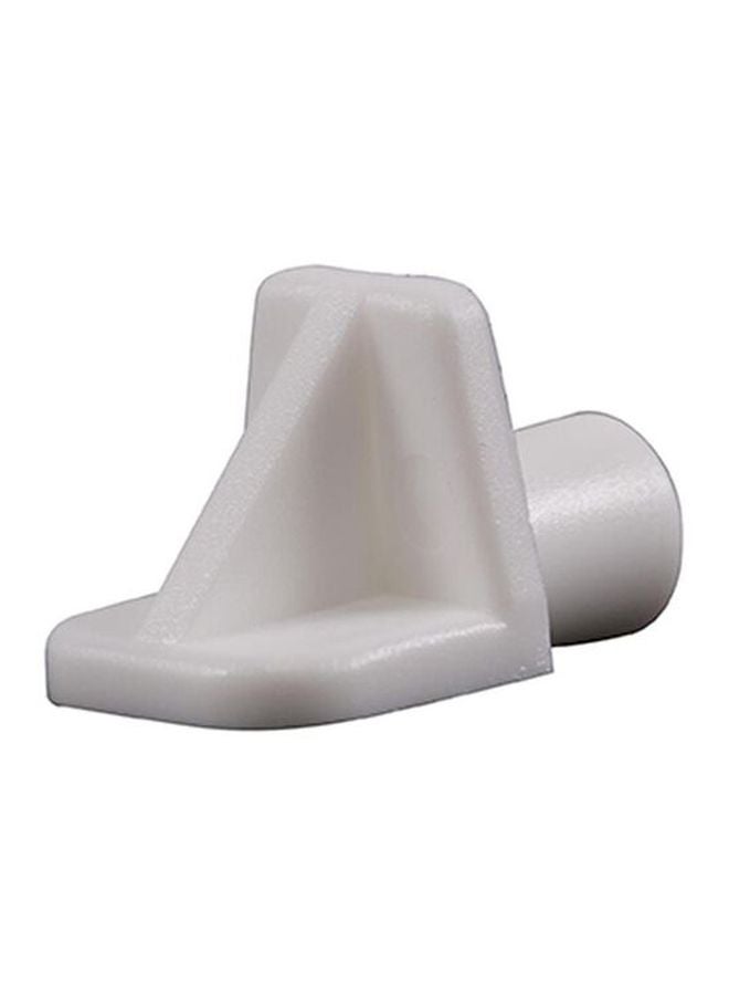 Hettich 20-Piece Shelf Support Set White - Image 1