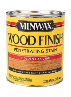 Minwax Wood Finish Penetrating Stain Golden Oak 210B 