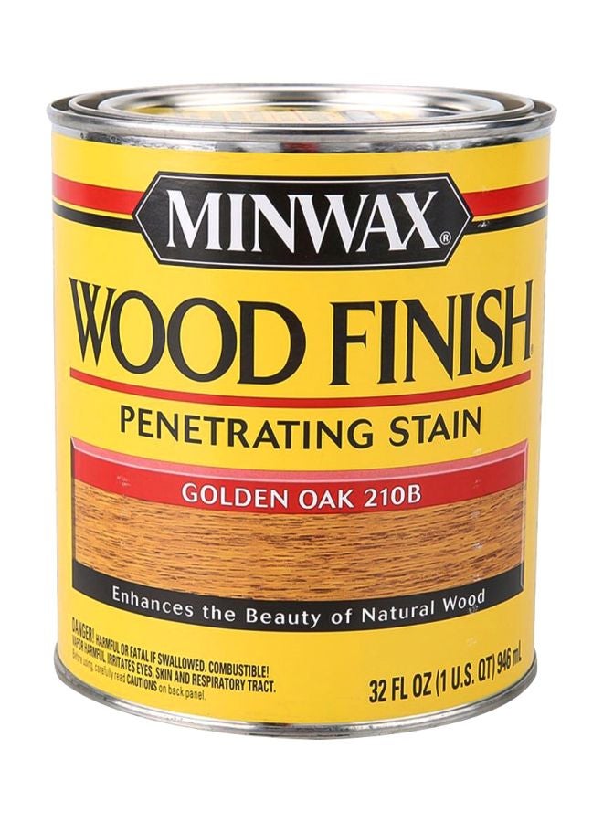 Minwax Wood Finish Penetrating Stain Golden Oak 210B 