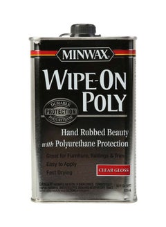 Wipe-On Polyurethane Clear Gloss 473ml