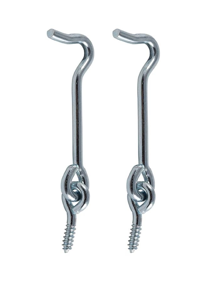 ACE Pack Of 2 Hook And Eye Set Silver  - Image 1